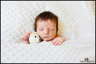 Novorozenecké fotografování - newborn